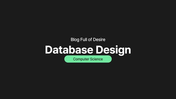 img of [ Database ] 설계시, 식별 비식별 관계의 장단점