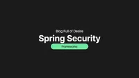 img of [ Spring ] Spring Security