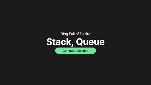 img of [ Data Structure ] 스택(stack), 큐(queue)